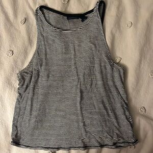 Aeropostale stripped crop tank
